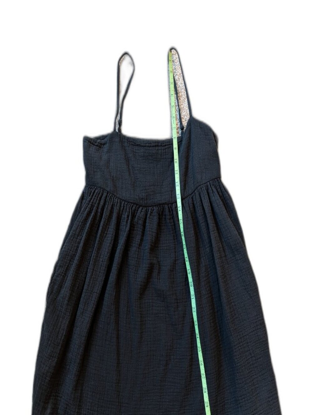 O'Neill Hadia Crinkle Double Gauze Mini Dress Black - XS - Picture 6 of 10